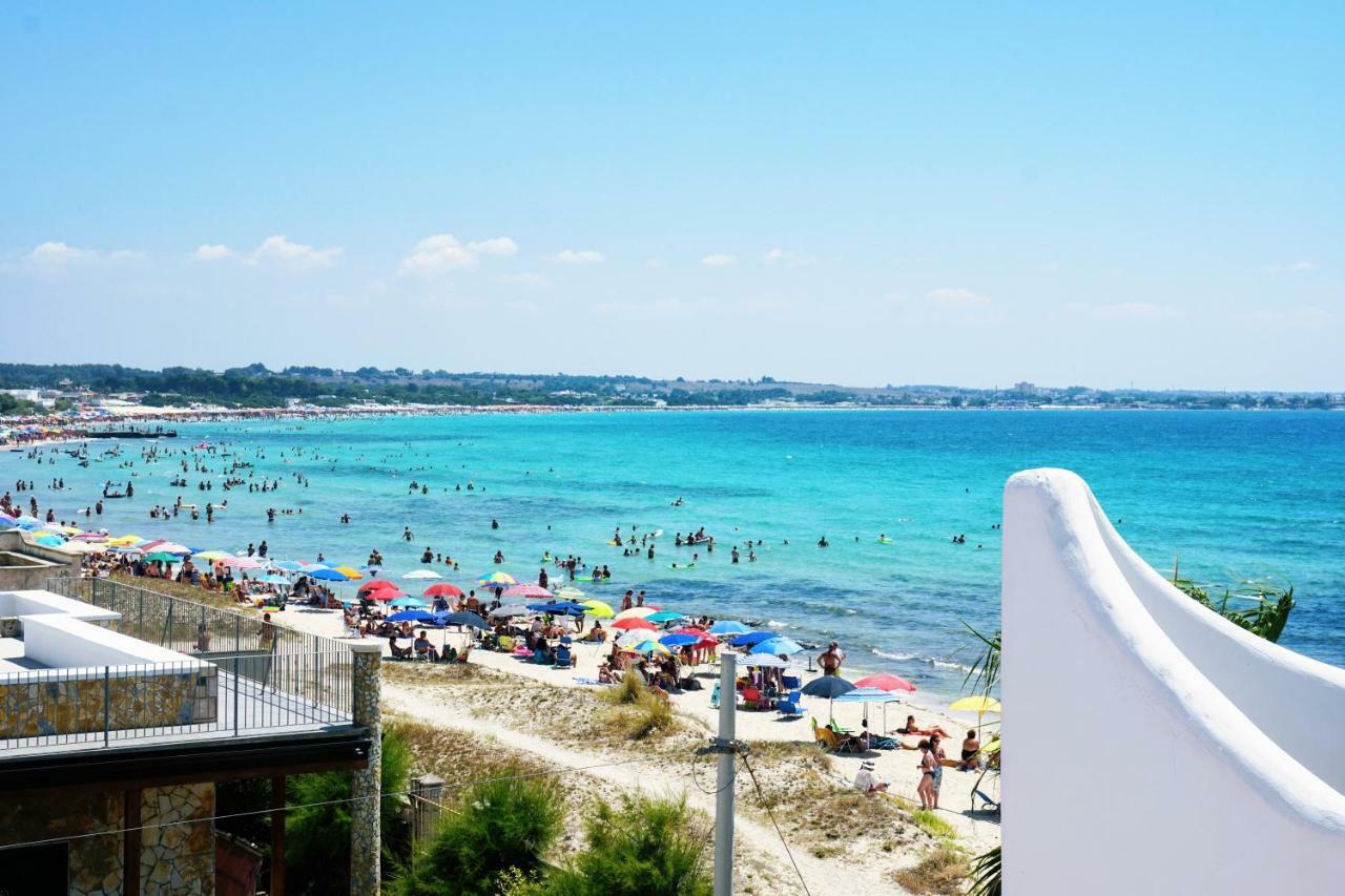 Porto Cesareo Appartamento Panoramico Fronte Mare Con Parcheggio Coperto Torre Lapillo Zewnętrze zdjęcie